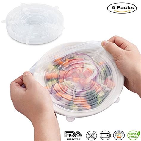 Snagshout Silicone Stretch Lids Pack Of Various Sizeswemeon