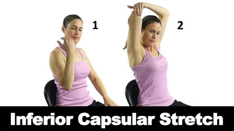 Inferior Capsular Stretch Ask Doctor Jo Youtube