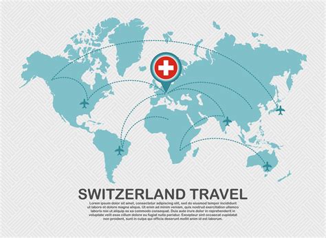 Switzerland World Map Location