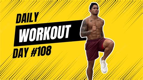 20 Min Full Body Cardio Hiit Workout Fat Burn At Home No Equipment Daily Workout 108 Youtube