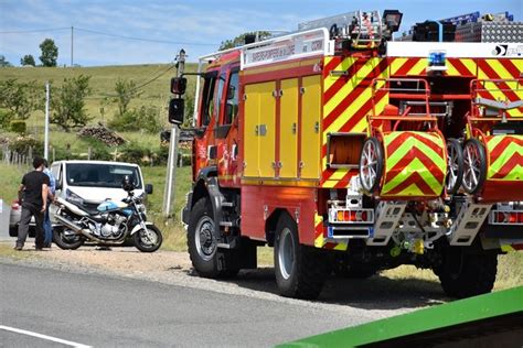 Un Motard Tu Dans Une Collision Croizet Sur Gand