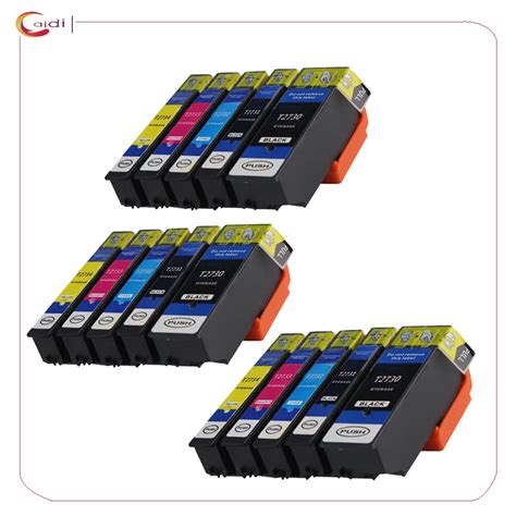 15pack Compatible T273xl Ink Cartridges For Epson Xp 600 700 800 Xp 510