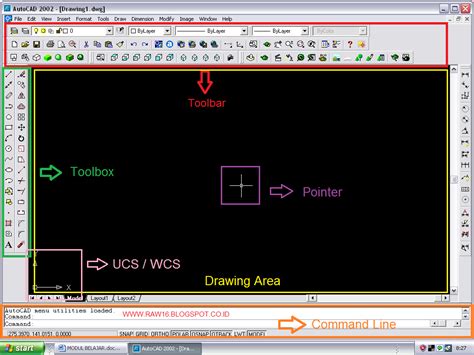 Dasar Dasar Autocad Untuk Pemula RAW16 BLOG