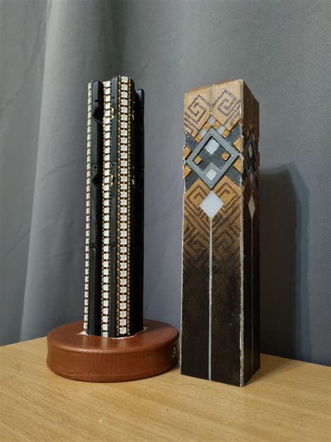 3d Printer Zhonglis Pillar Lamp Zhonglis Pillar Lamp Genshin