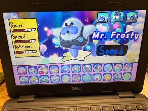 Mr Frosty Character Select By Kirbylogic103 On Deviantart