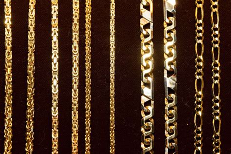 Types Of Chains Different Types Of Necklace Chain Links Carathea