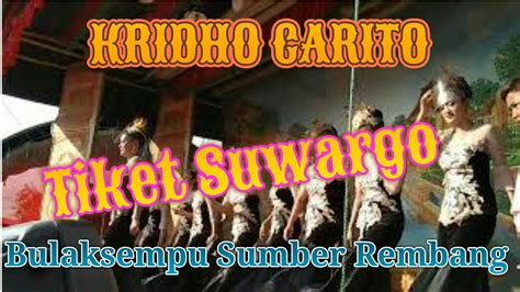 Tiket Suwargo Cover Yessy Live Bulaksempu Youtube