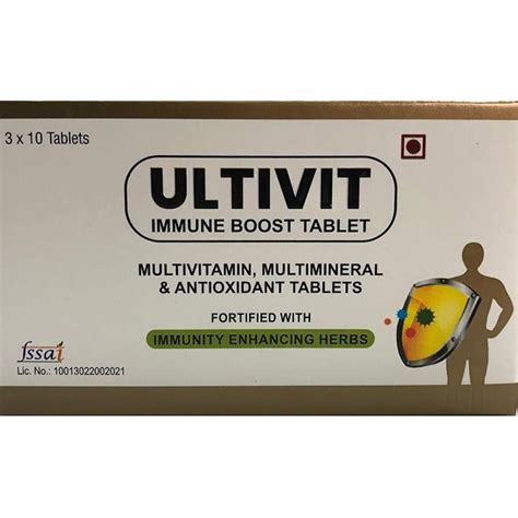 Buy Alkem Ultivit Immune Boost Tablet Multivitamin Multimineral