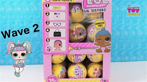 Lol Surprise Lil Sisters Series 3 Wave 2 Confetti Pop Palooza Toy