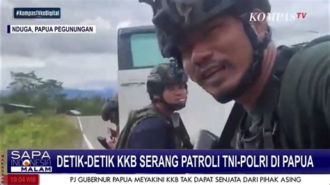 Detik Detik Kkb Serang Patroli Tni Polri Di Nduga Papua Pegunungan