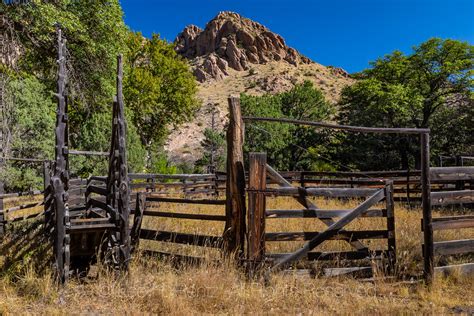 Corral At Faraway Ranch In Chiricahua National Monument Flickr