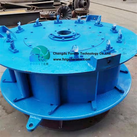 Micro 50kw Hydro Kaplan Turbine Hydraulic Generator With Axial Type