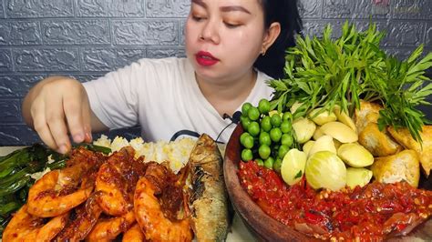 Udang Balado Super Ikan Asin Jengkol Muda Tahu Goreng Sambal Terasi