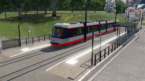 Transport Fever 2 Construction Du Tram T13 Et Cab Ride Episode 06