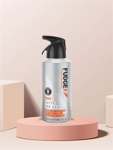 Fudge Professional Matte Head Gas Spray In Texture And Hold For A Dry