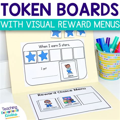 Visual Reward Choice Menu Token Board Behavior Charts Teaching