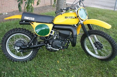 1978 SUZUKI RM 250 RM250 NOS Suzuki RM For Sale On 2040 Motos