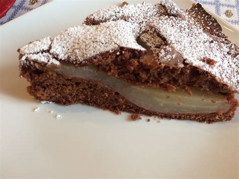 Torta Fondente Di Pere E Cioccolato Pasticcera Pasticciata