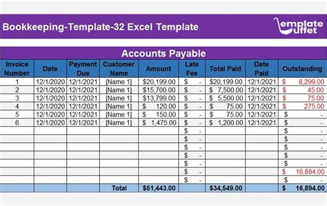 Bookkeeping Template 32 Excel Templates For Easier Record Keeping