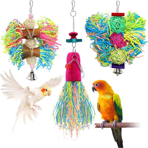 Generic Jouets Pour Oiseaux Paquets De Perroquets Jouets De Cage