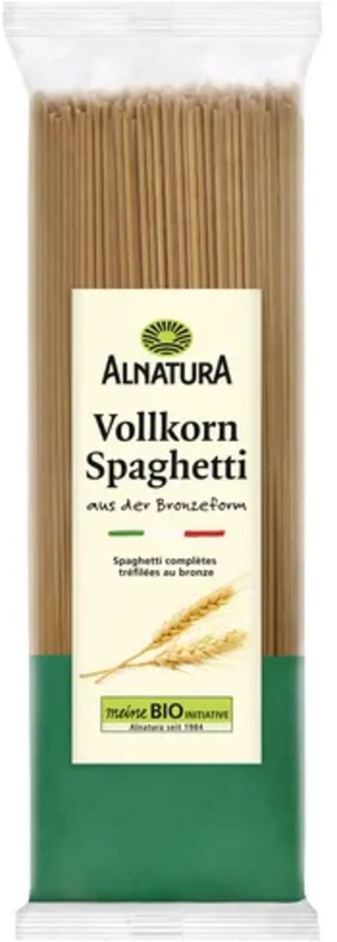 Alnatura Organic Whole Grain Spaghetti 500 G Piccantino Online Shop UK