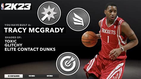 This Two Guard Build Gets Crazy Contact Dunks Best Tracy Mcgrady Build