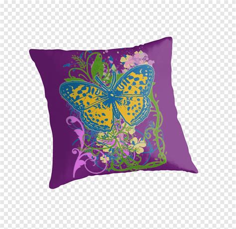 Throw Pillows Cushion Visual Arts Watercolor Painting Butterfly