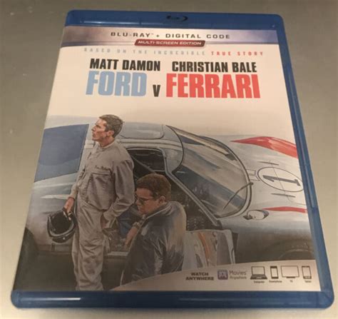 Ford V Ferrari Blu Ray 2019 For Sale Online EBay