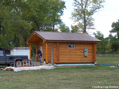 Maverick Plan 400 Sq Ft Cowboy Log Homes