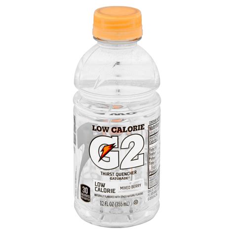 Gatorade G2 Nutrition Facts Label - Nutrition Ftempo