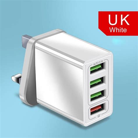 Buy Elough USB Charger EU US UK Quick Charge 3 0 Universal Fast Phone