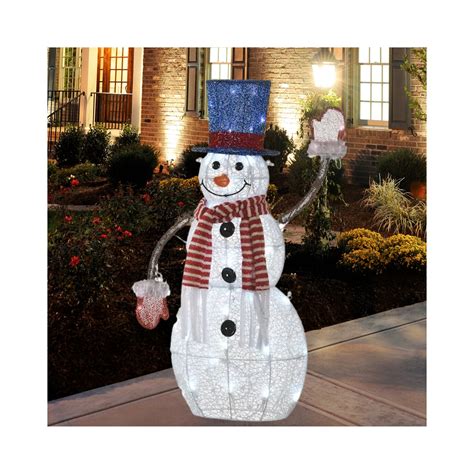 Christmas LED Snowman Yard Décor - Etsy