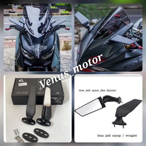 Jual Spion Winglet F22 Spion Vering Ninja250 Zx25r Cbr R15 Gsx