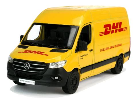 Kovinski avtomobil Mercedes Benz Sprinter DHL Eigrače