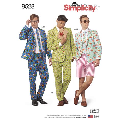 Be Crazy Creative With This Crazy Suit Costume Pattern For Men From