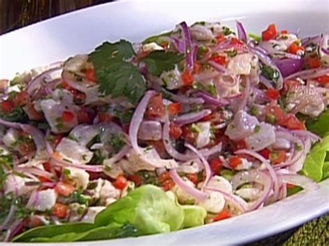 Honduran Ceviche De Corvina Recipe From Emeril Lagasse Via Food Network