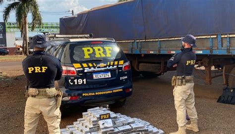 Prf Apreende Carga De Cocaína Com Motorista Reincidente No Tráfico