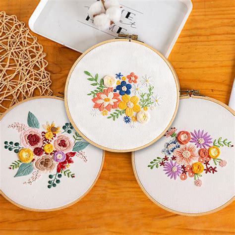 Buy Embroidery Cross Stitch Kit Set For Beginners Handmade Embroidery