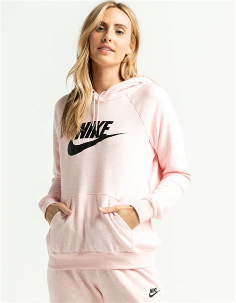 NIKE Sportswear Essential Womens Hoodie - PINK | Tillys