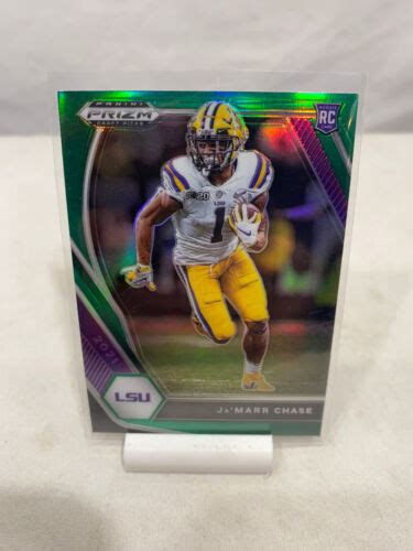 Panini Prizm Draft Picks Rc Jamar Chase Green Prizm Lsu