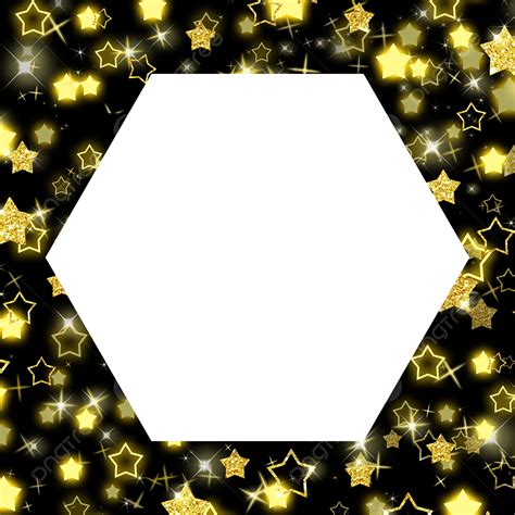 Hexagon Light Effect Png Picture Golden Light Effect Stars Facebook