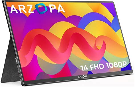 Monitor Portátil 14 0 Full Hd 1080 Ips Arzopa Amazon br