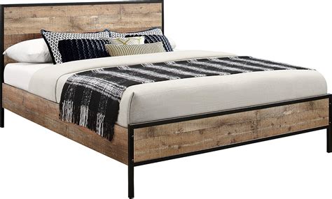 Birlea Urban Bed Wood Rustic Kingsize Amazon Co Uk Home Kitchen