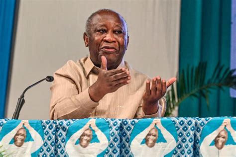 C Te D Ivoire Pr Sidentielle Laurent Gbagbo Officiellement