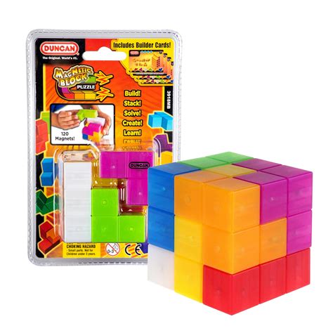 Duncan Toys 3918mb Magnetic Stf9 Block Puzzle Magnetic Puzzle For Kids