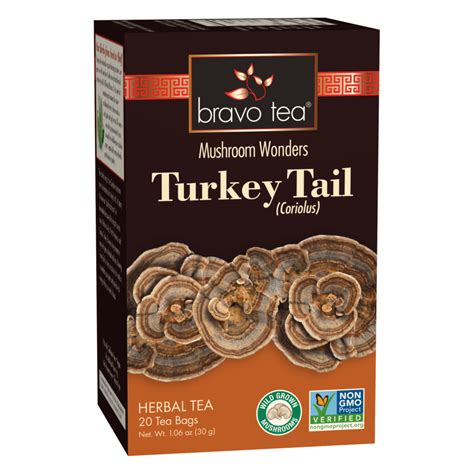 Turkey Tail Mushroom Tea By Bravo Tea Best Chinese Medicines