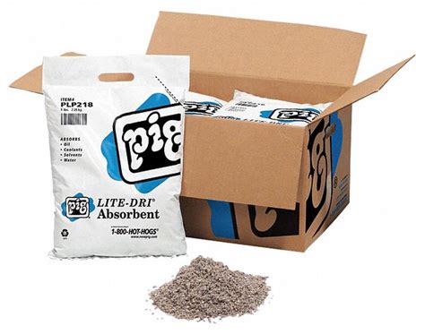 Pig 12 Gal Volume Absorbed Per Pkg 40 Lb Wt Loose Absorbent