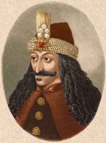 Portrait Of Vlad Iii Vlad The Impaler Or Vlad Dracula Giclee Canvas