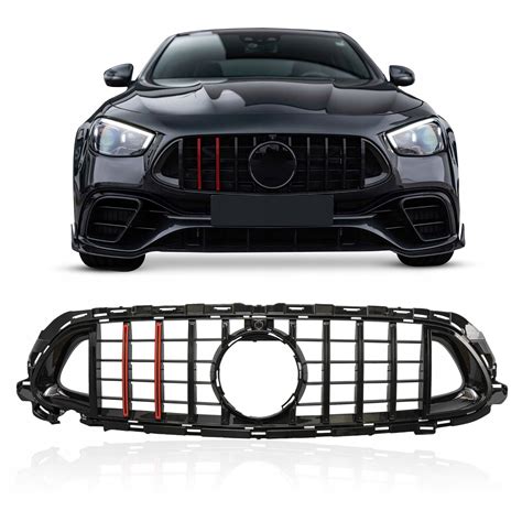 GRILL PANAMERICANA GT BRABUS STYLE Z KAMERĄ MERCEDES E CLASS W213 AMG