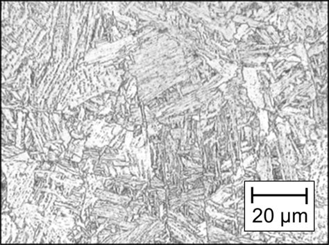 Upper Bainite Microstructure